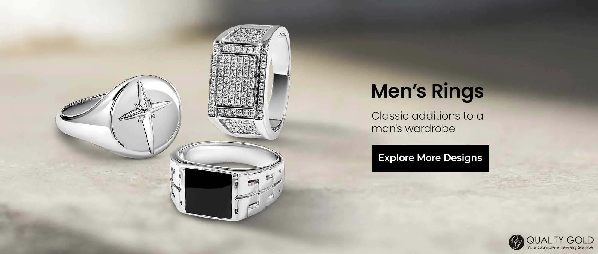 Men^s Ring Collection at Borthwick Jewelry